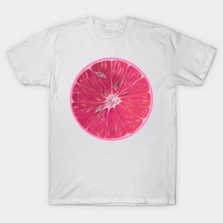 Pink Grapefruit Citrus Fruit T-Shirt